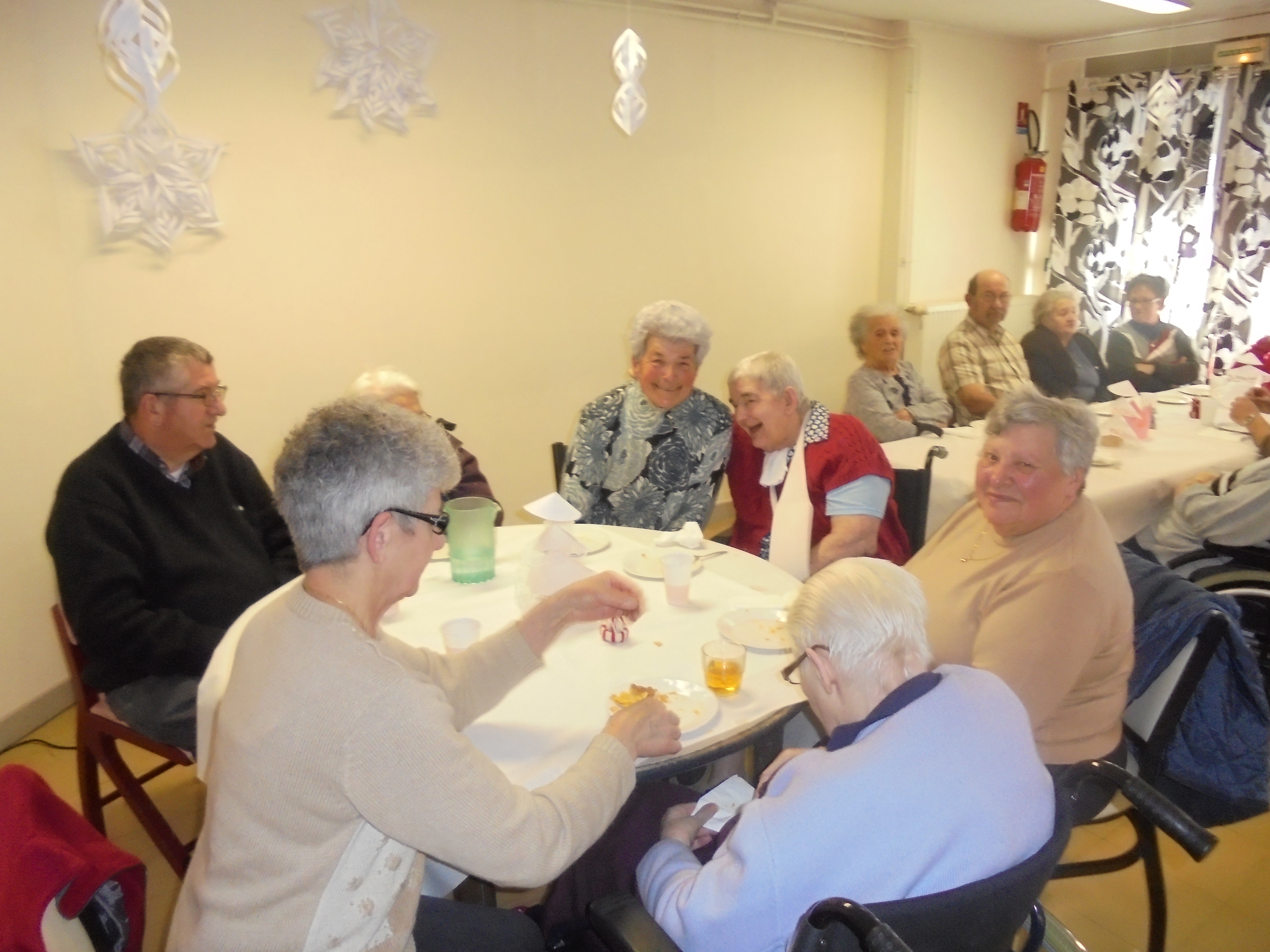 galette avec les familles