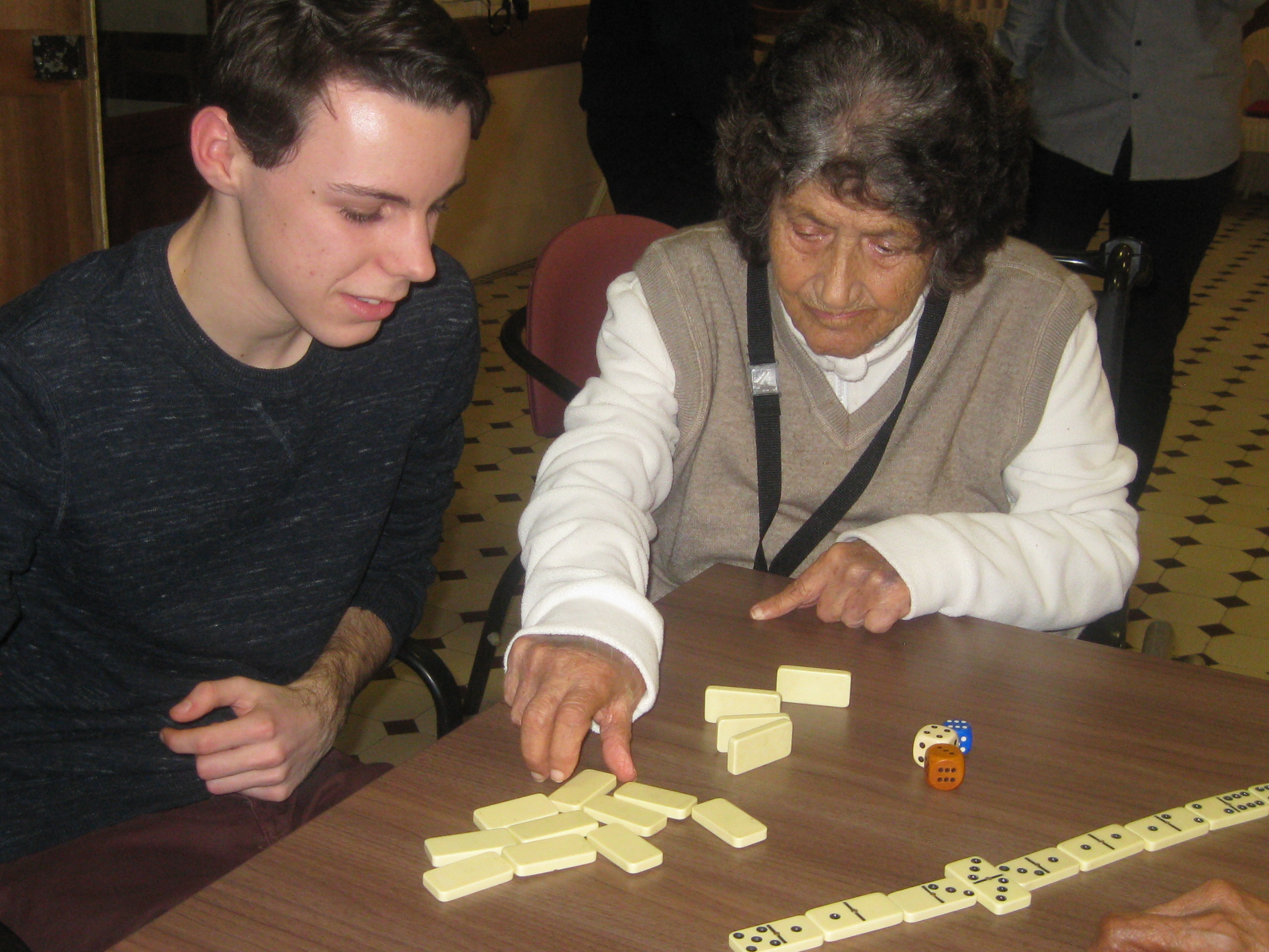Partie de domino