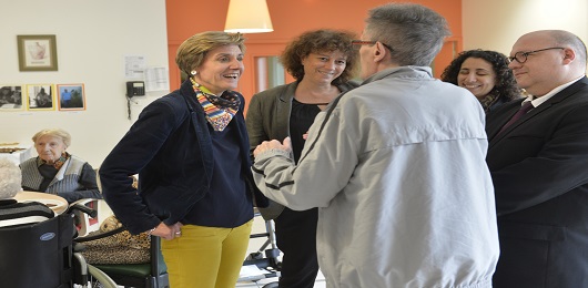 Visite Mme le Maire