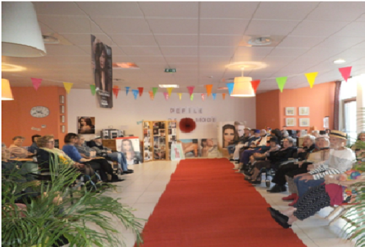 Défilé de Mode Tapis Rouge