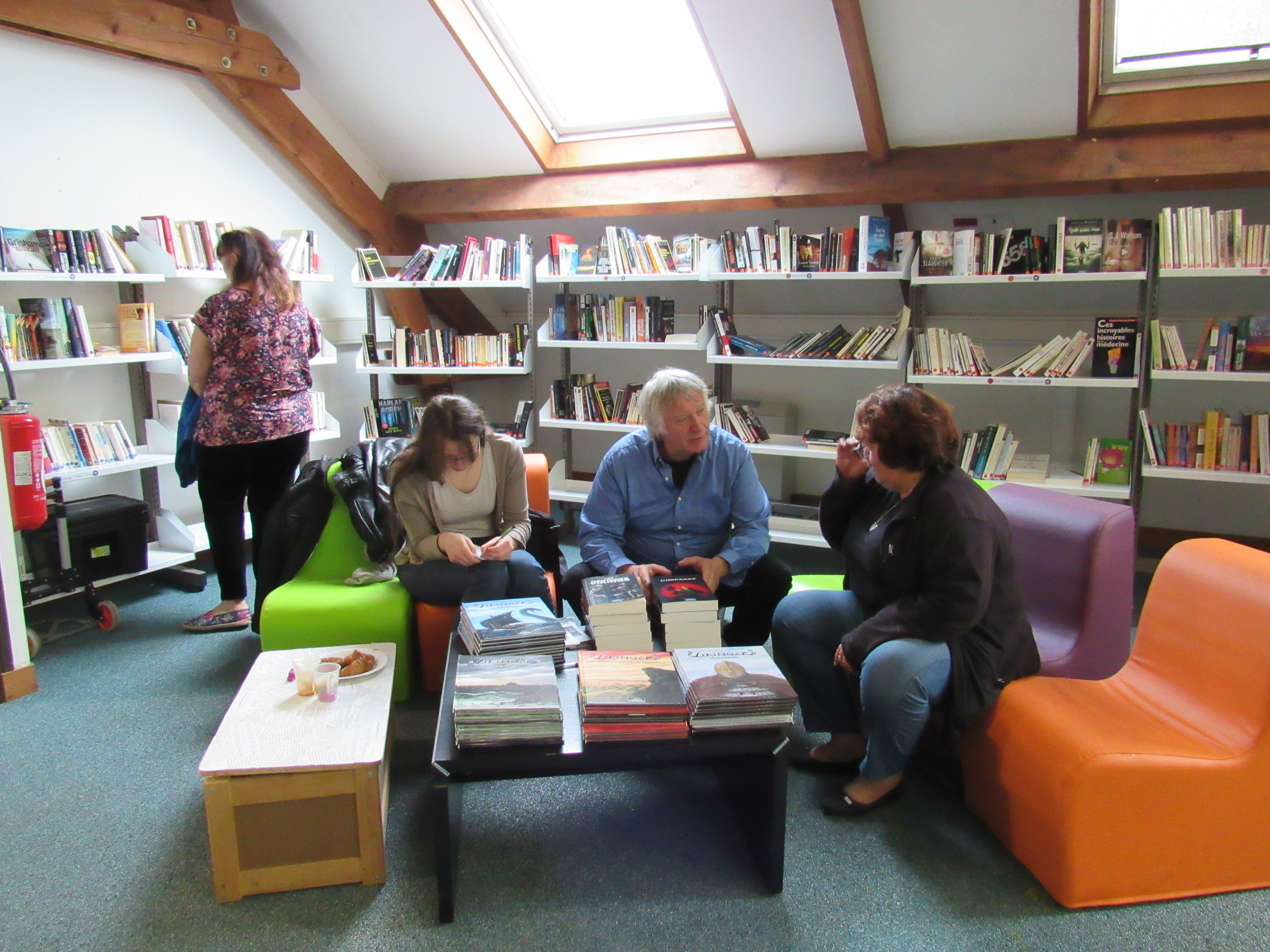 Inauguration de la bibliothèque