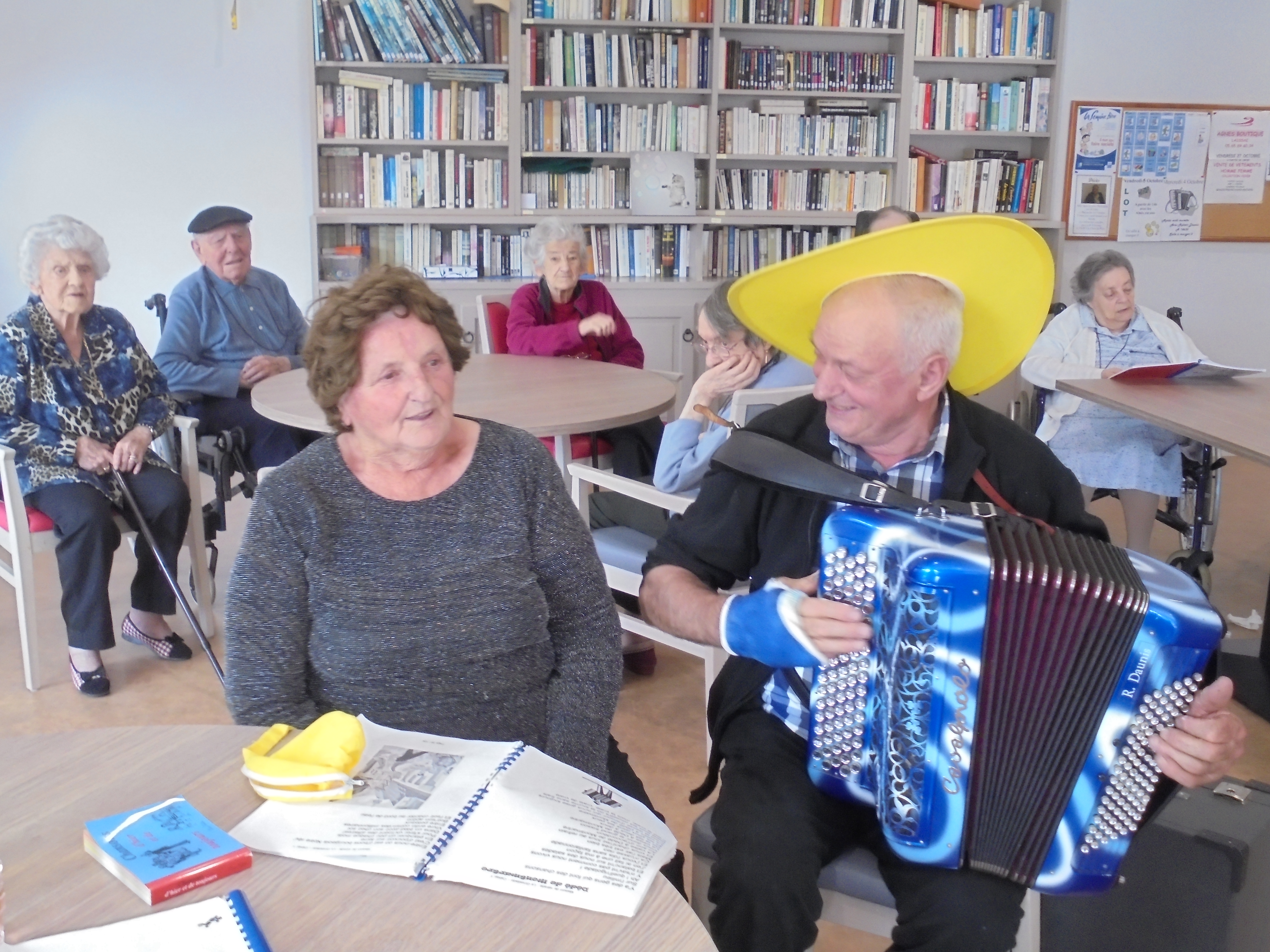 Janine et Robert enchantent notre après midi