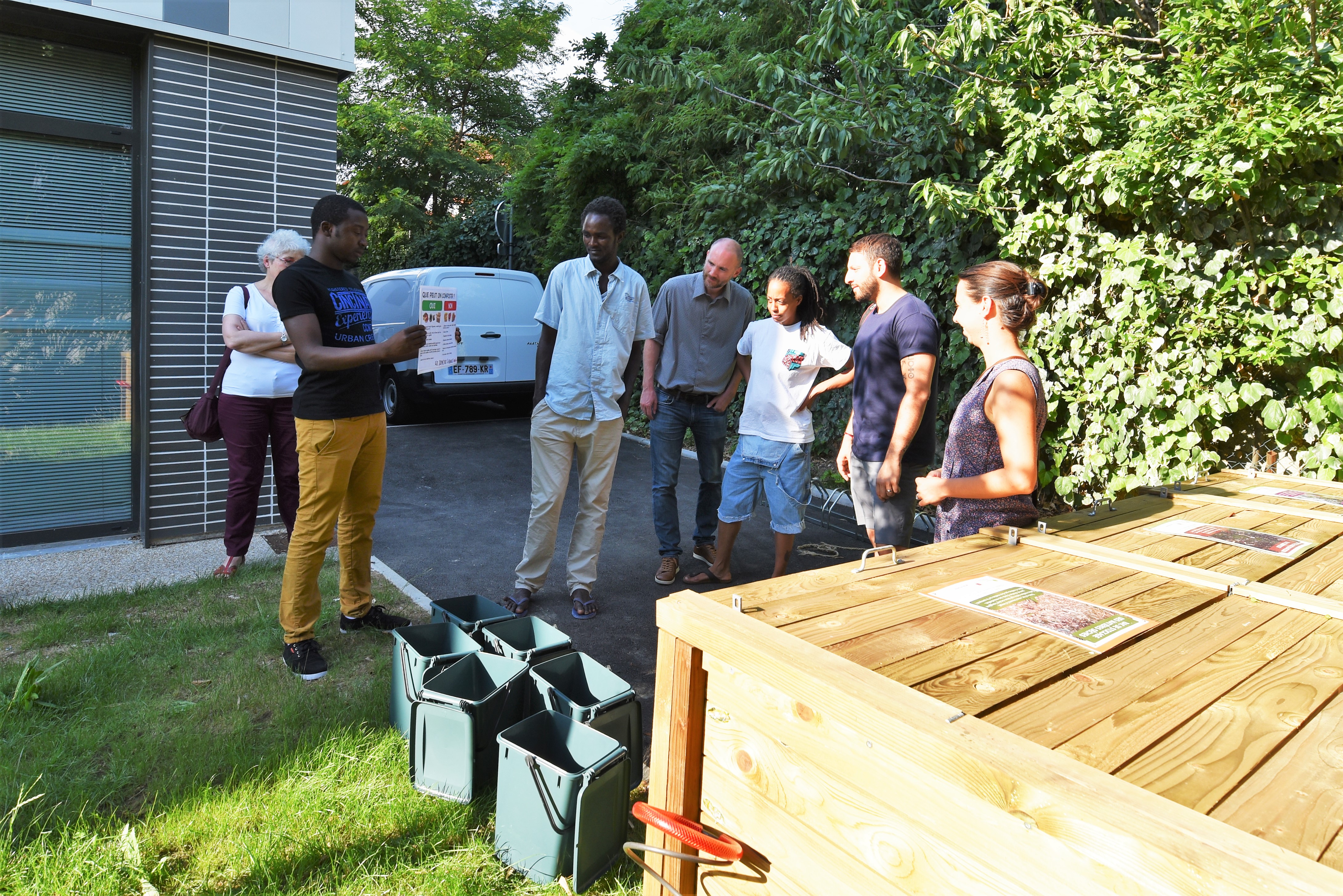 Le compostage aux Sureaux