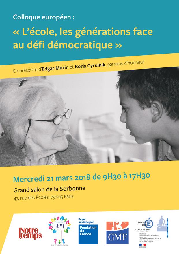 Colloque à La Sorbonne Colloque à La Sorbonne