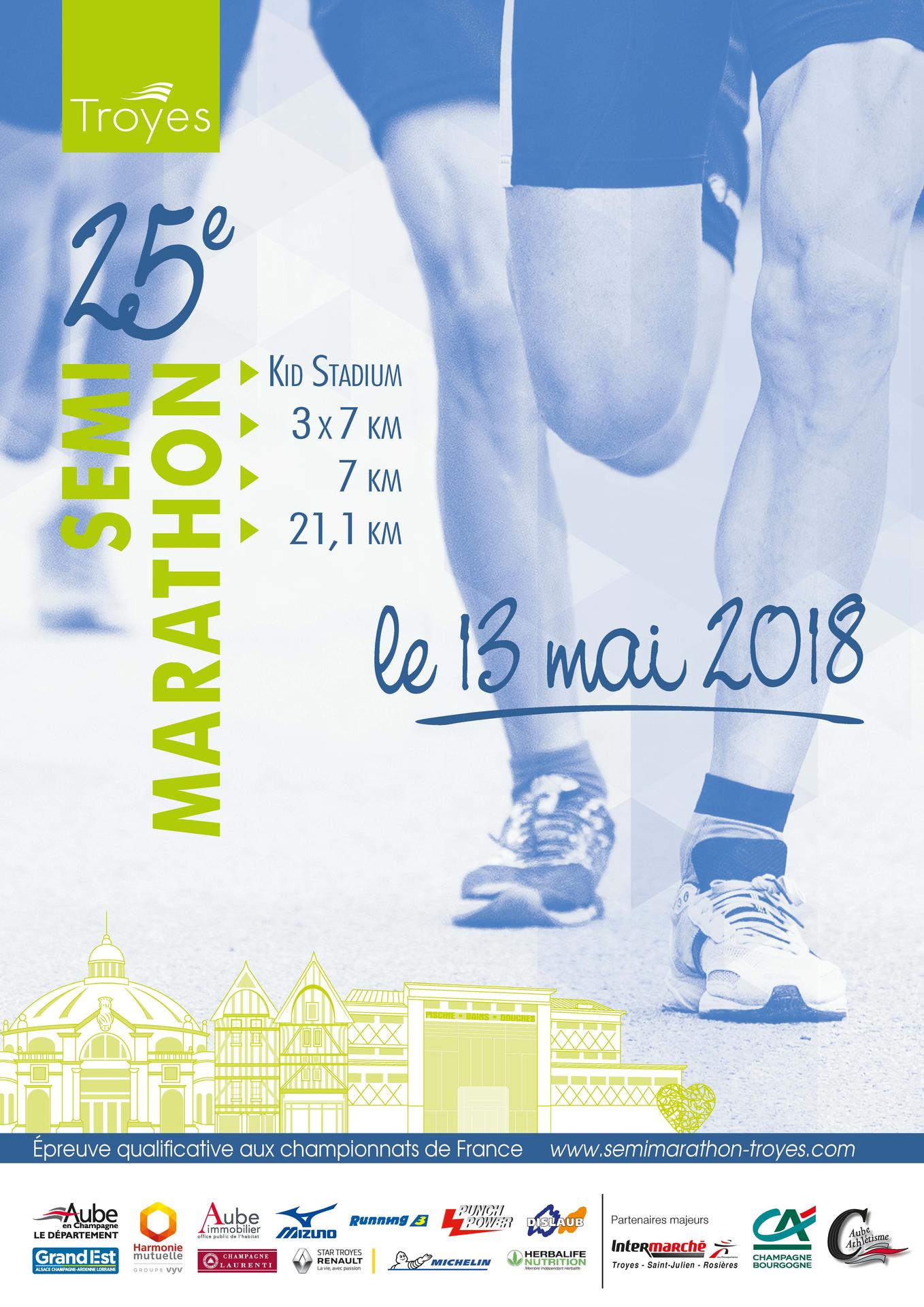 Semi-marathon Troyes 2018 Semi-marathon Troyes 2018
