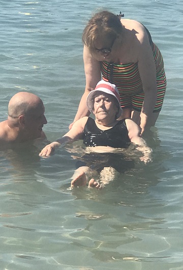 Première baignade de l'année 