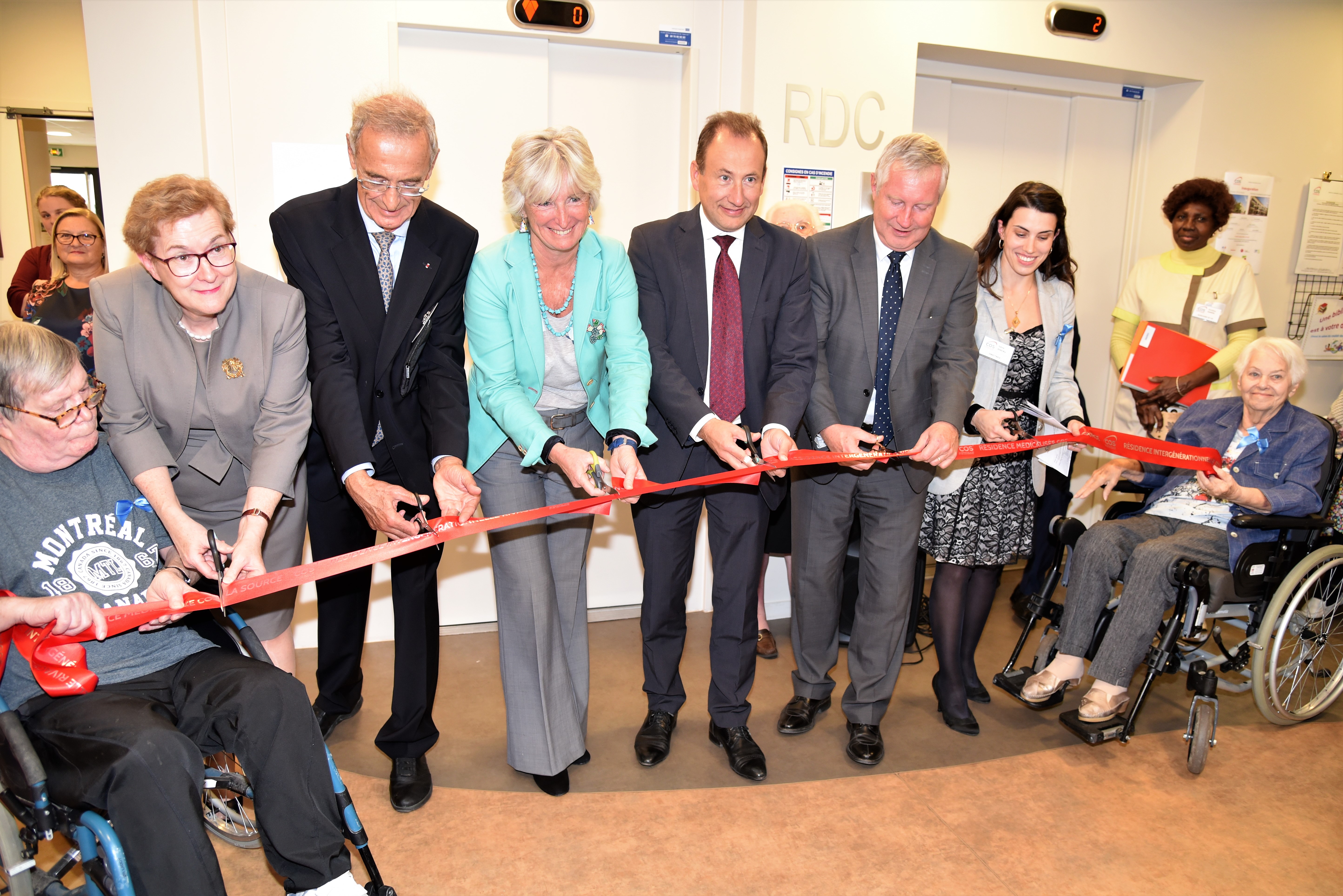 Inauguration Ehpad COS La Source et résidence Rivages Inauguration Ehpad COS La Source et résidence Rivages