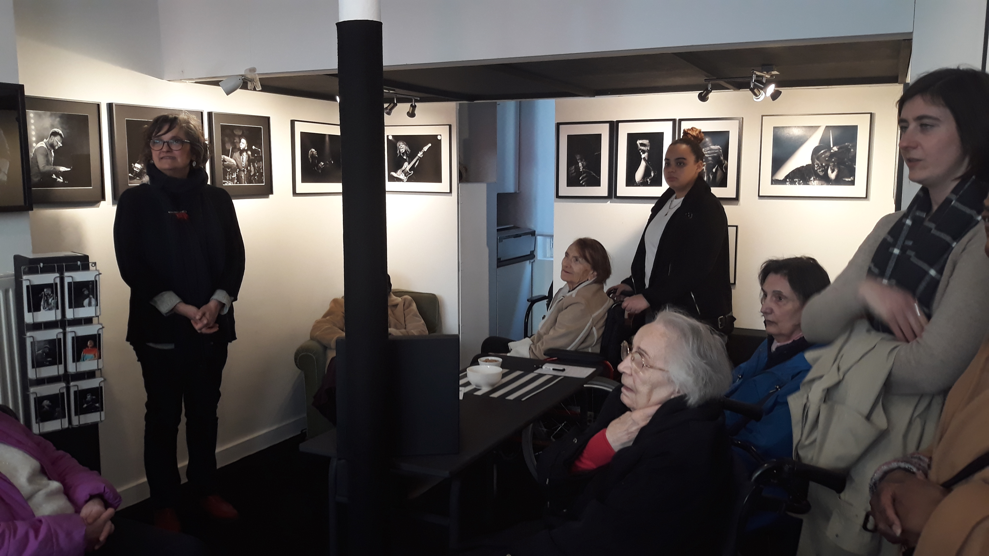 Quand le Jazz est là présentation de l'expo