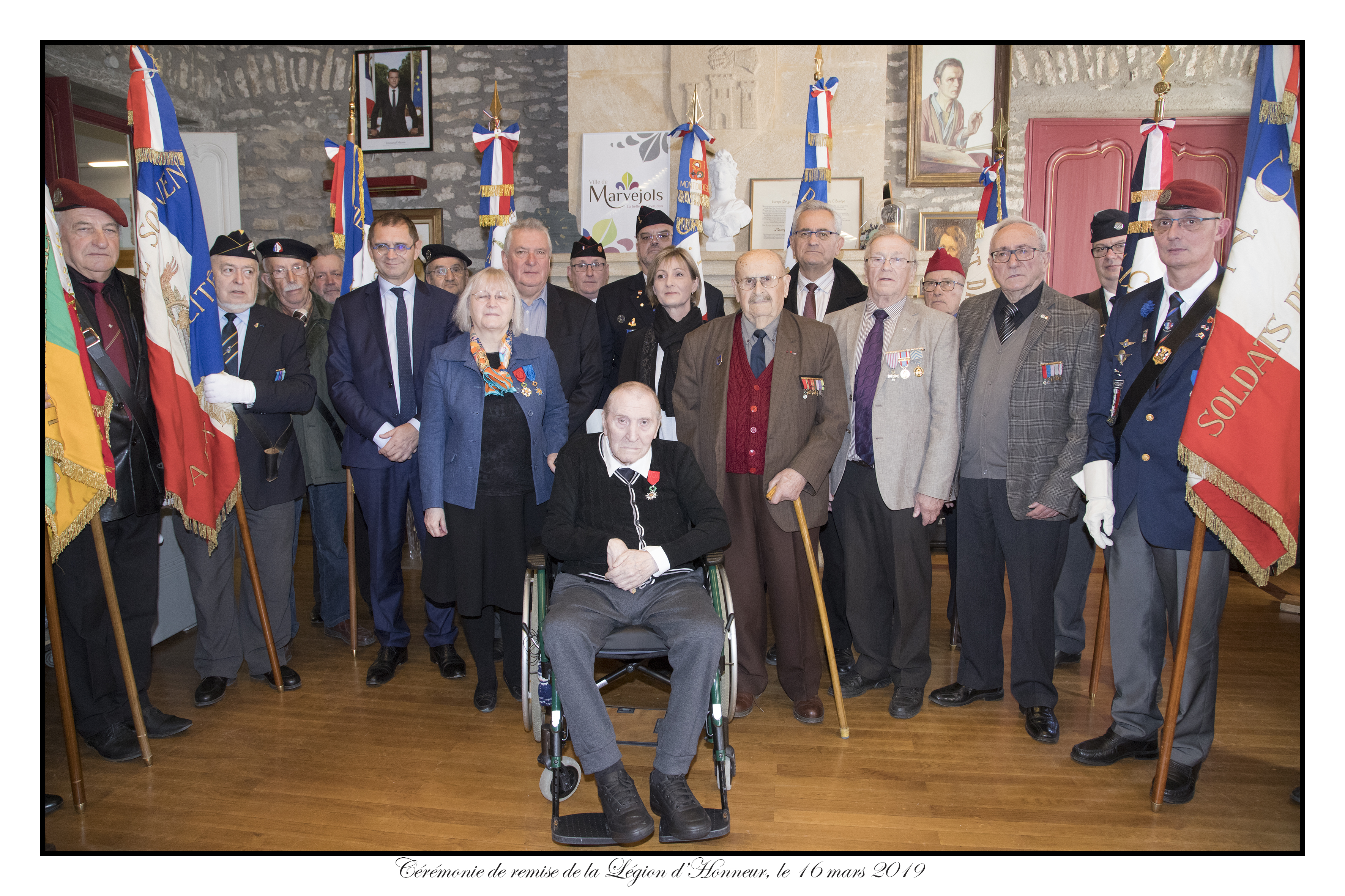 M. Guy Richard fait Chevalier de la Légion d’Honneur M. Guy Richard, résident de l’Ehpad COS La Colagne fait Chevalier de la Légion d’Honneur