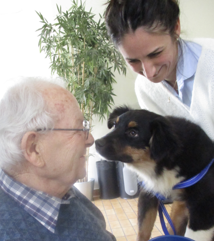 Olympe avec un résident