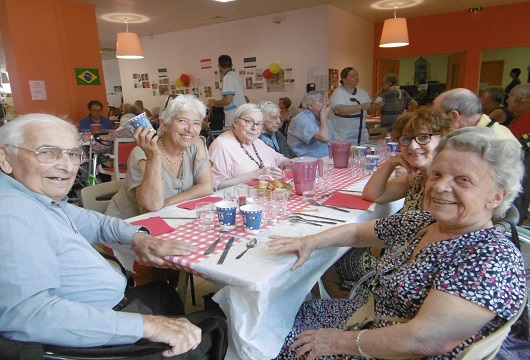 Paëlla en famille Paëlla en famille