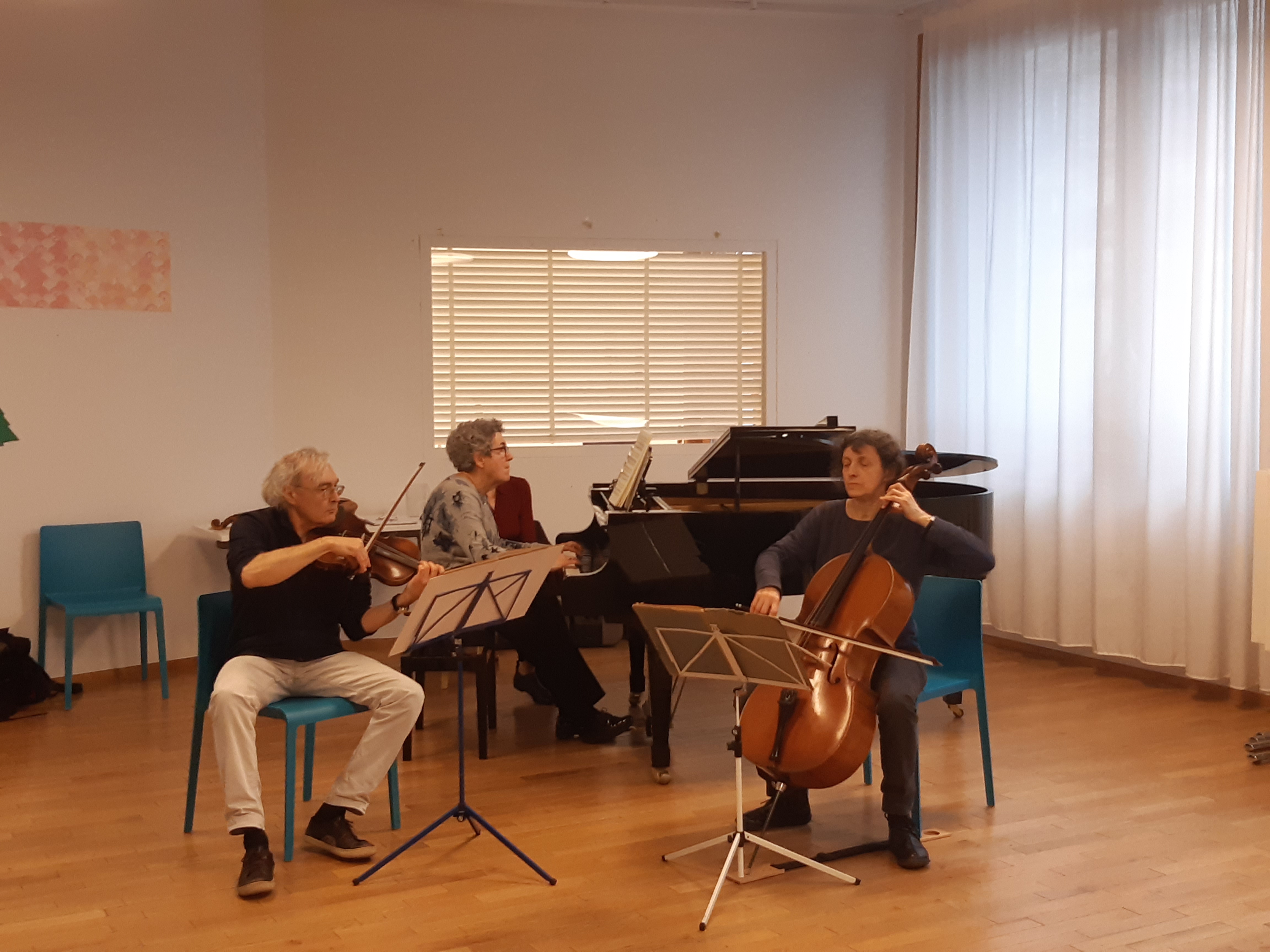 Concert "Musique et Partage" Trio Piano, Contrebasse et Violon