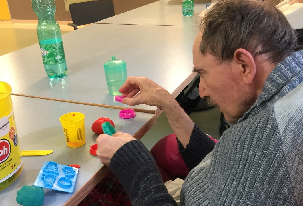Atelier pâte à modeler