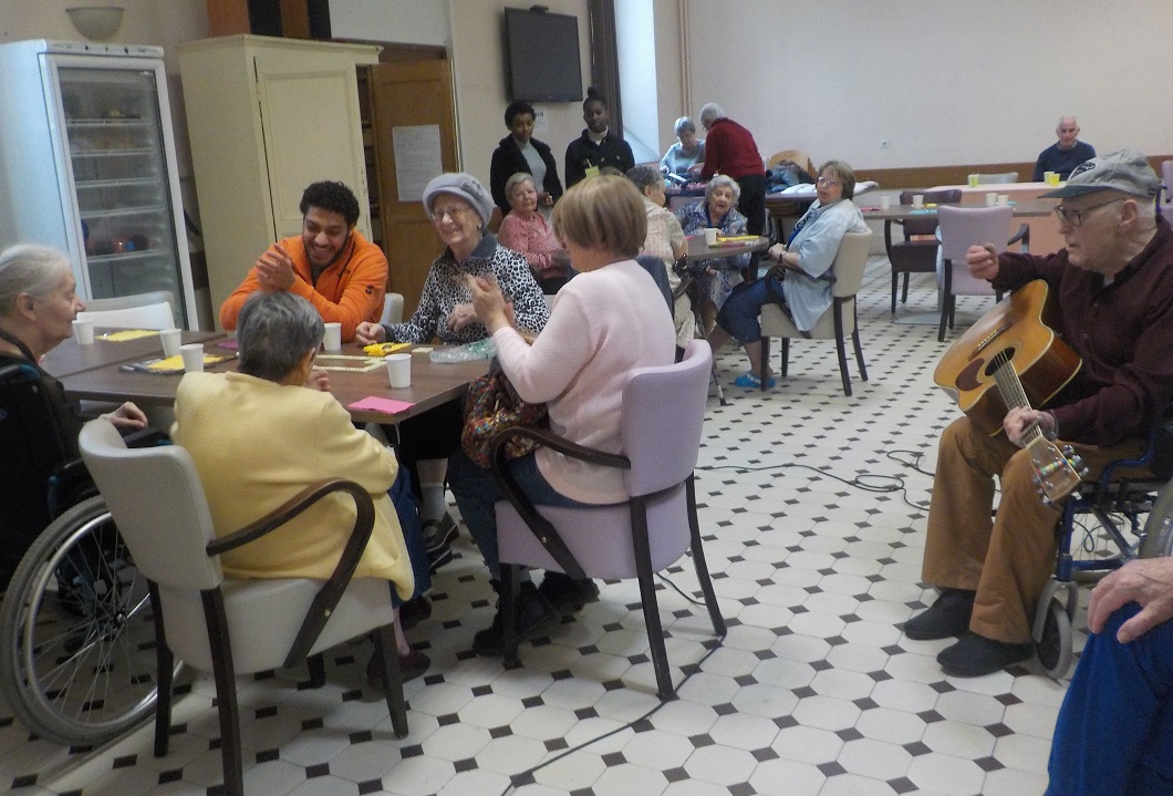 Goûter des anniversaires de février à la Source