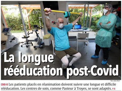 SSR-Unité Covid-19 - Article Est éclair