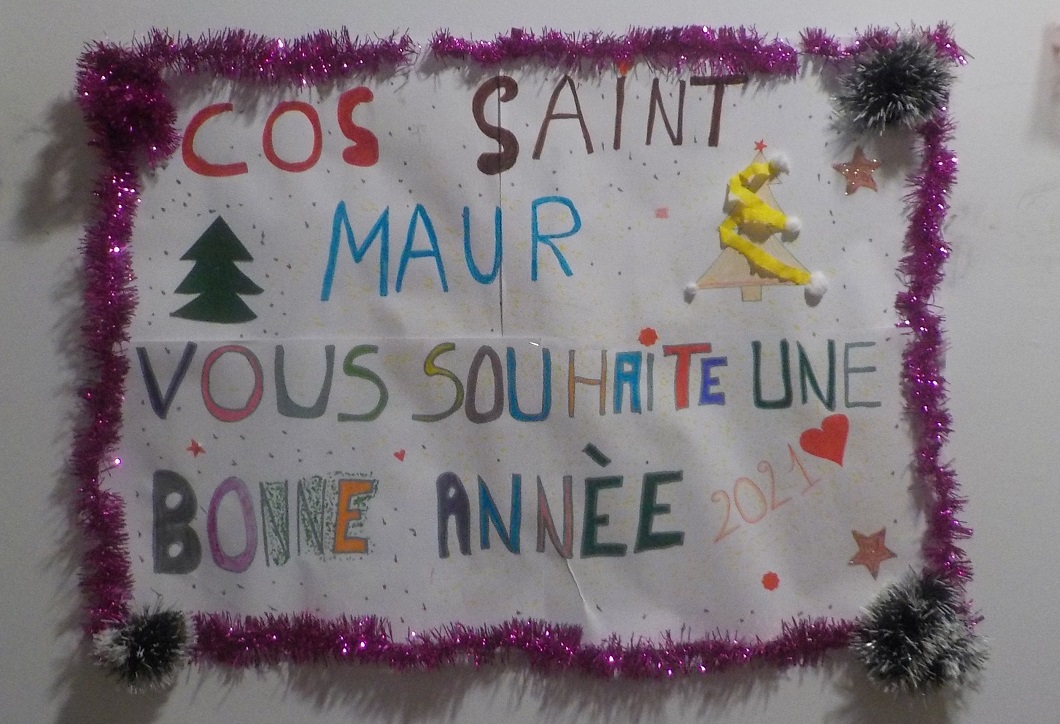 Affiche réalisée en atelier - unité de la Source