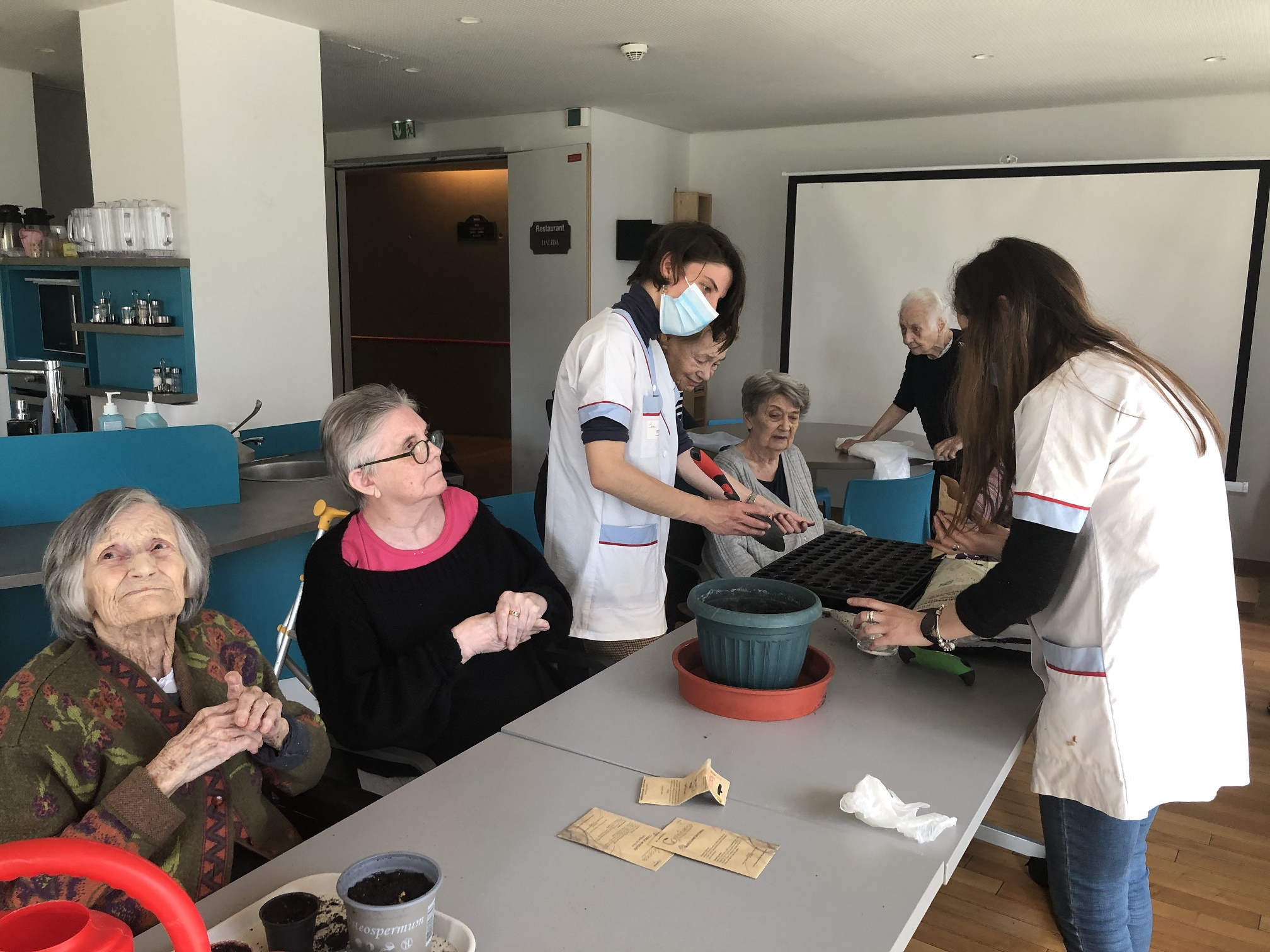 1er Atelier jardinage préparation des semis
