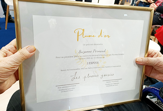 Concours national d’écriture : la plume qui valait de l’or à l’EHPAD COS Jeanne d’Arc Concours national d’écriture : la plume qui valait de l’or à l’EHPAD COS Jeanne d’Arc