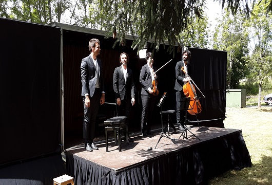 Tournage concert de musique classique du trio zadigg concert de musique classique du trio zadigg
