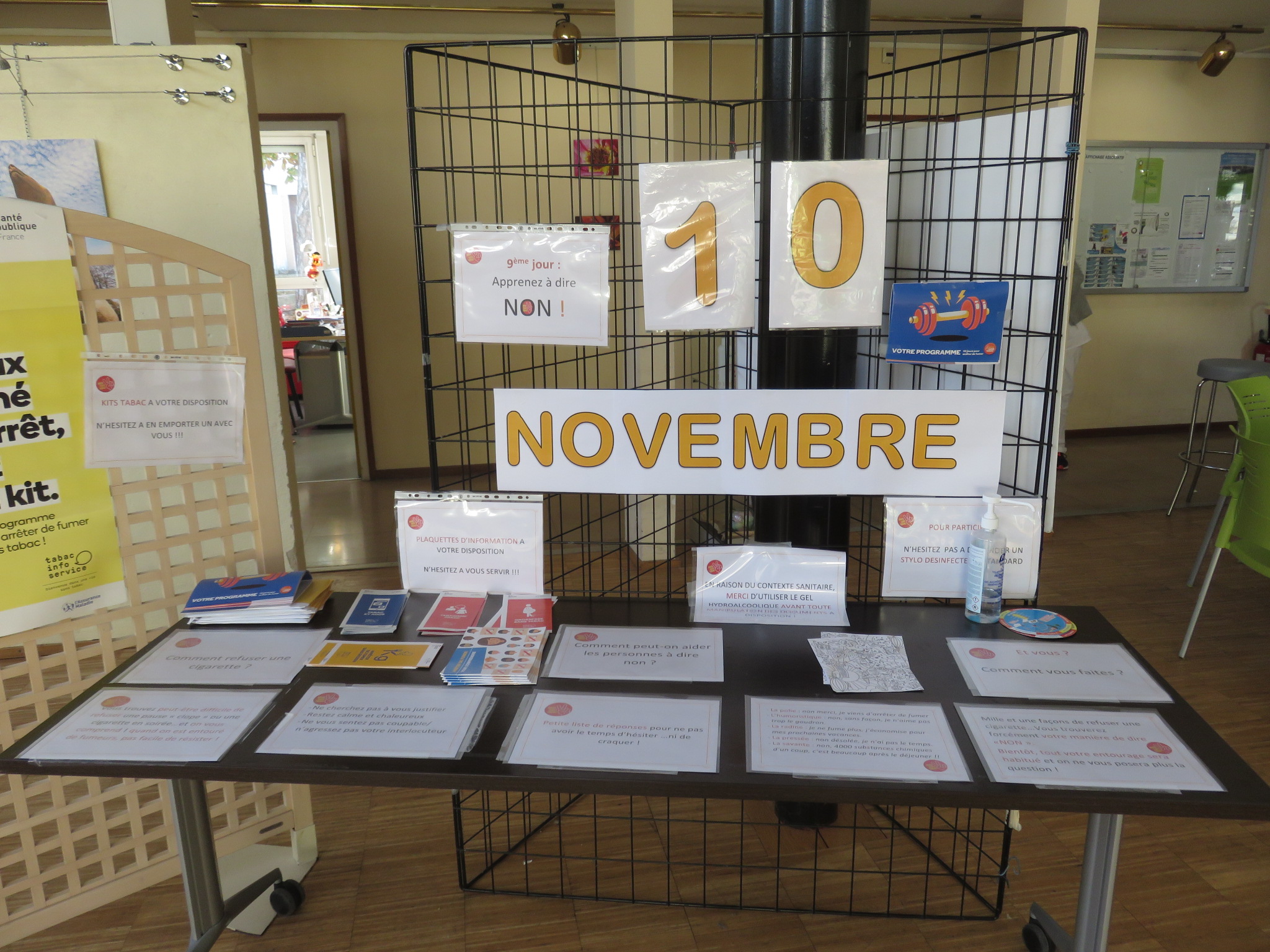 Action du 10 novembre