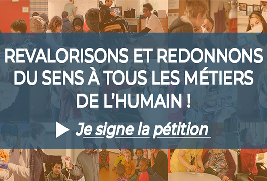 Revaloriser les métiers du soin et de l’accompagnement : urgence ! Revaloriser les métiers du soin et de l’accompagnement : urgence !