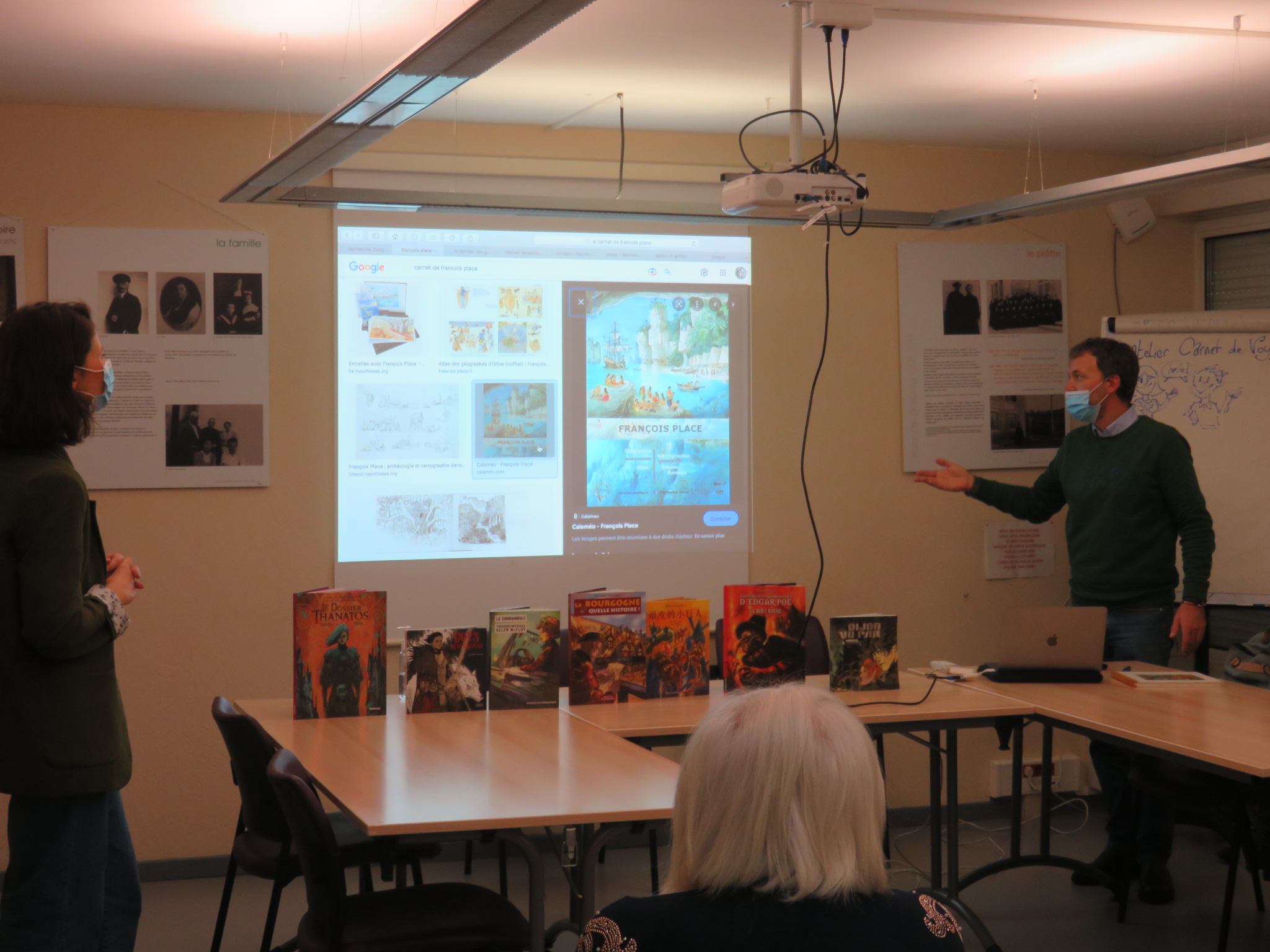 Séance de présentation du projet Culture Santé
