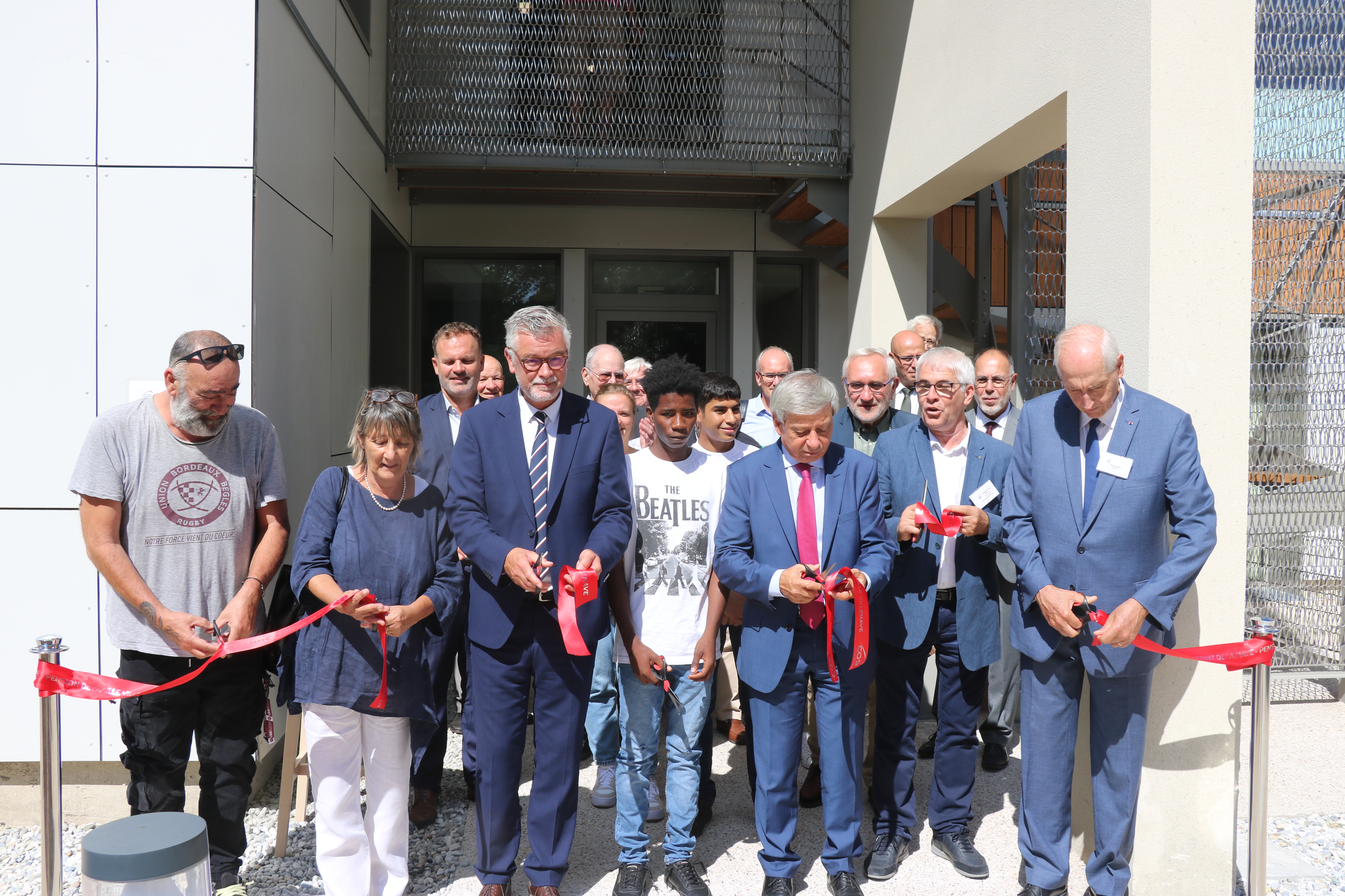 Inauguration Internat de la Maye & Pension de familles Villenave