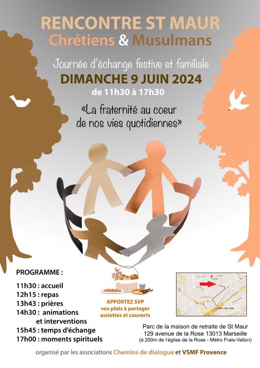 Rencontre islamo-chrétienne du 9 juin 2024 Rencontre islamo-chrétienne du 9 juin 2024