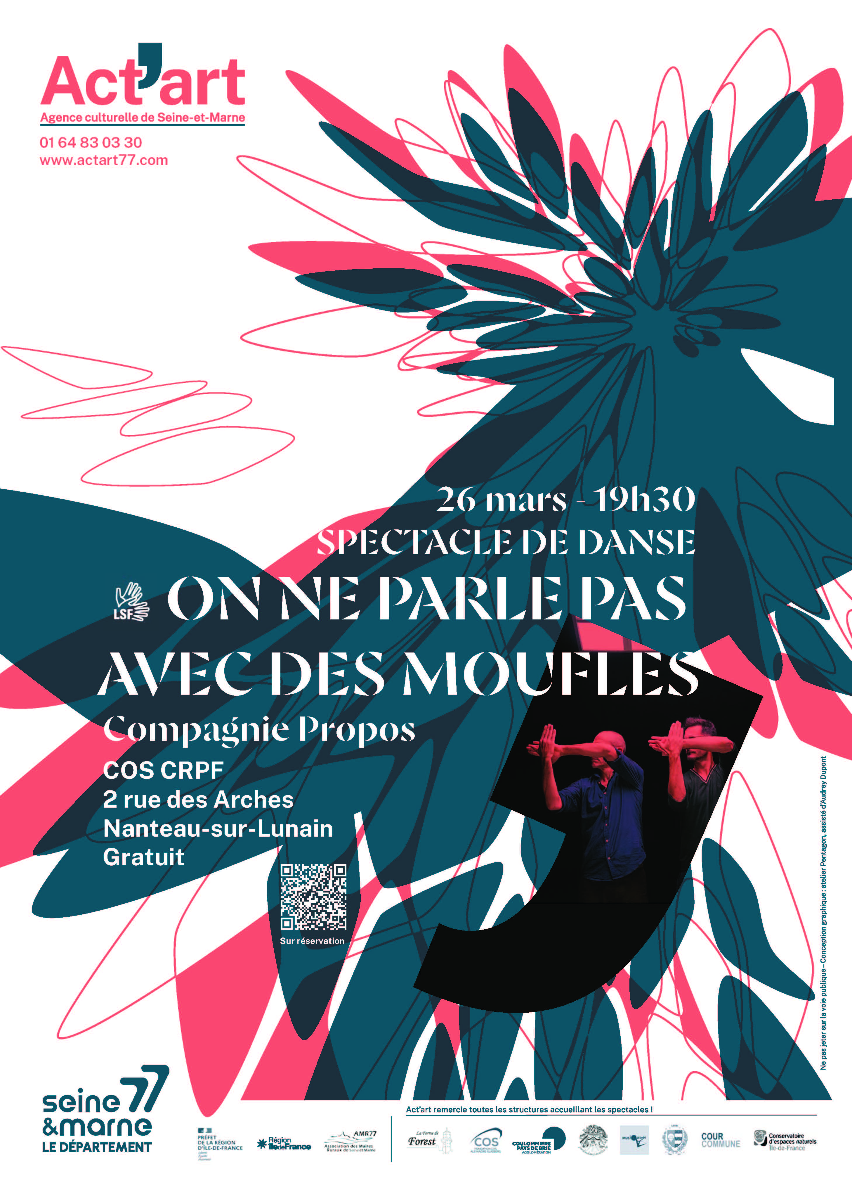 Spectacle « On ne parle pas avec des moufles » au COS CRPF Spectacle « On ne parle pas avec des moufles » au COS CRPF