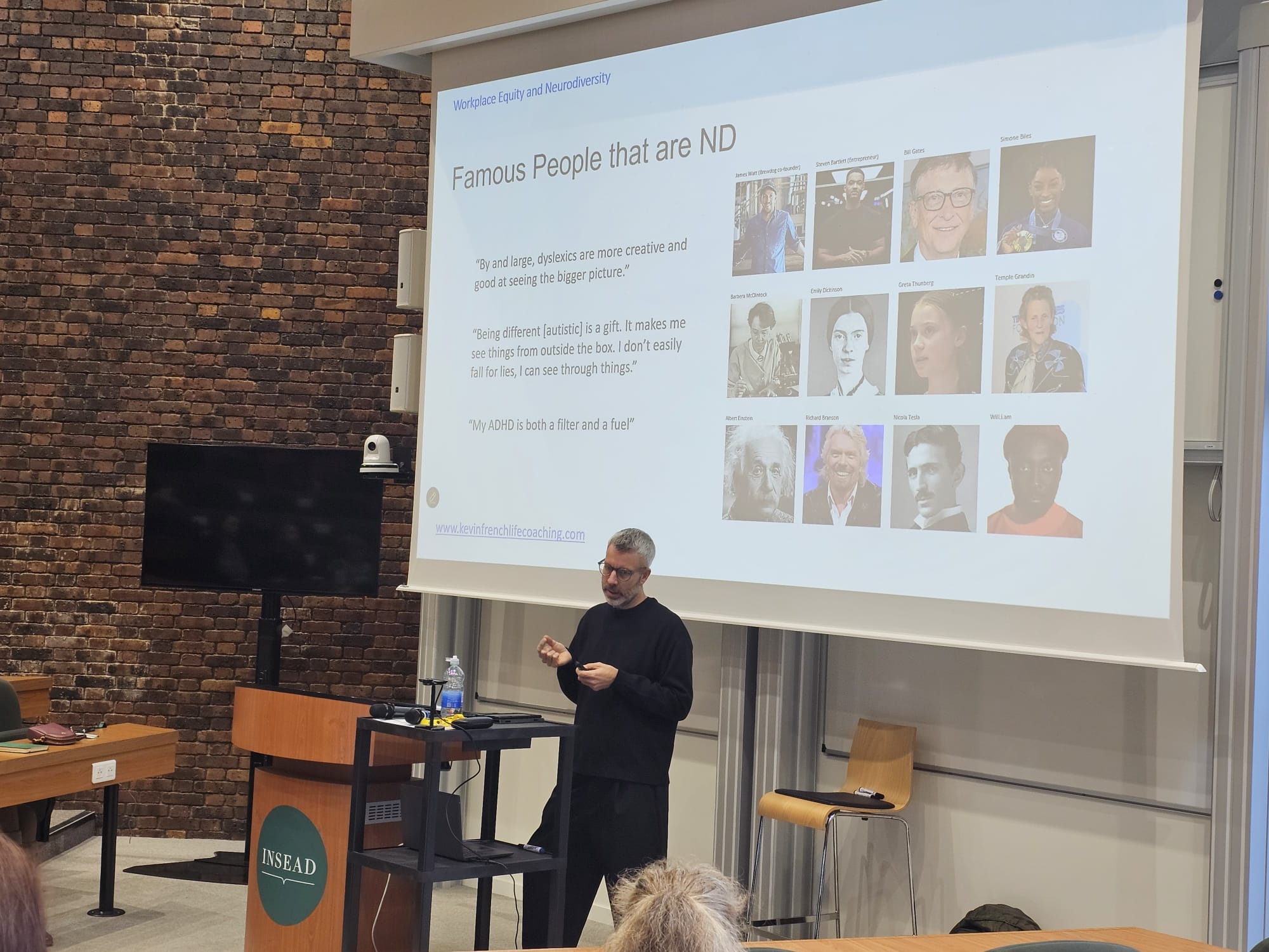 Participation à la Journée de l’Inclusion de l’INSEAD : focus santé mentale