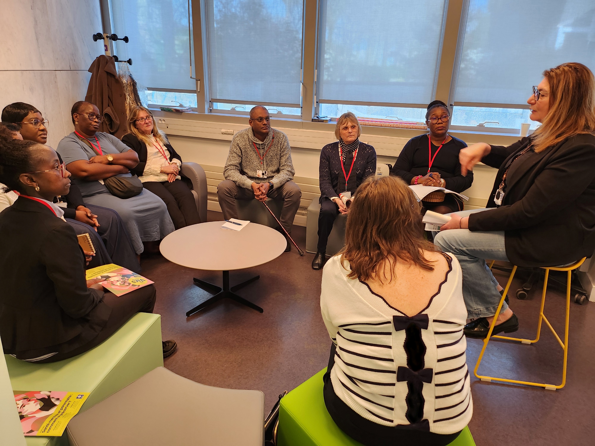 Immersion des stagiaires du COS CRPF à la Caf de Seine-et-Marne