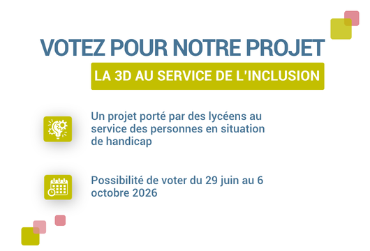 La 3D au service de l'inclusion