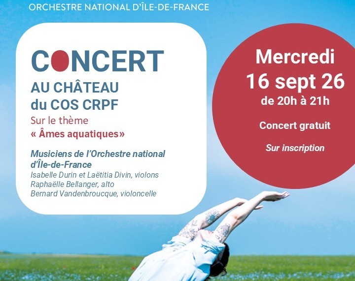 Concert de musique de chambre au château du COS CRPF
