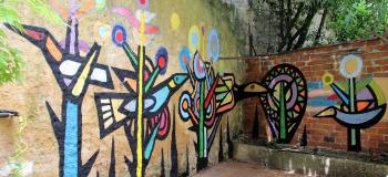 La Fresque murale achevée