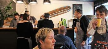 Dégustation des boissons artisanales de nos apprentis brasseurs à la brasserie Mascaret