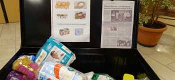 Récolte alimentaire organisée à l'Ehpad COS Saint Philibert