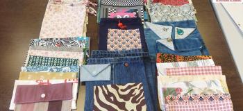 pochettes en tissus