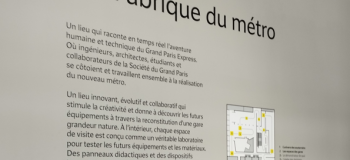 Visite de la "Fabrique du métro"