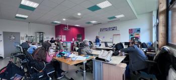 Les CIP rencontrent une responsable de service justice 