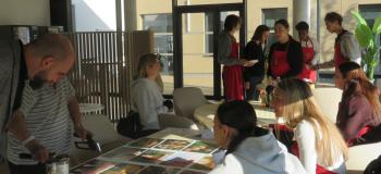 Stands des élèves du lycéee Felix Kir