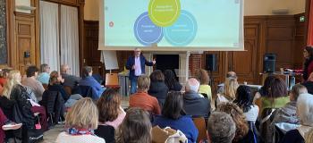 Sensibilisation au handicap : 60 managers du CH Sud 77 en immersion au COS CRPF