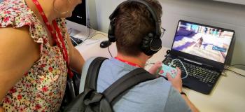 Inauguration de la Discovery Tour Ubisoft au COS CRPF