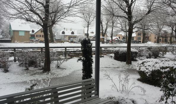 La Colagne sous la neige
