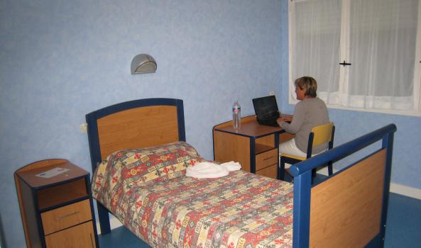Une chambre aux Rhuets
