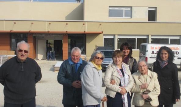 Première visite de l'établissement COS Les Fins Bois