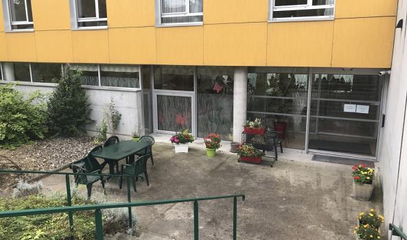 Entrée de l'établissement