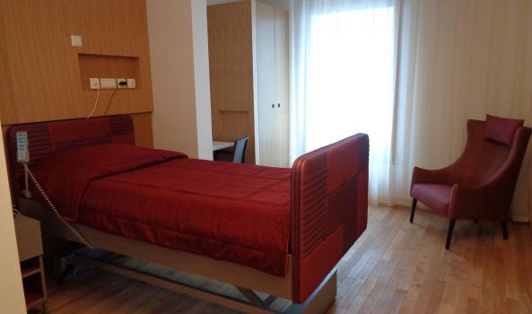 Une chambre de l'Ehpad