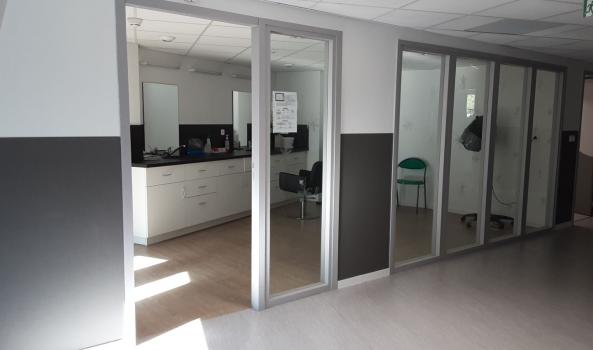 Le salon de coiffure