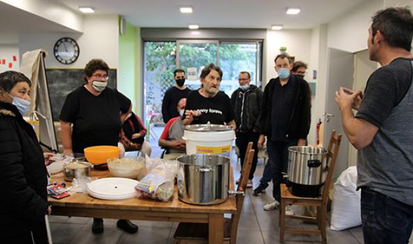 Atelier de brassage en Maison Relais