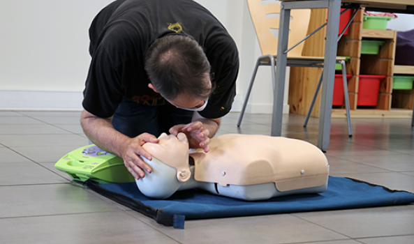 Formation des résidents aux premiers secours